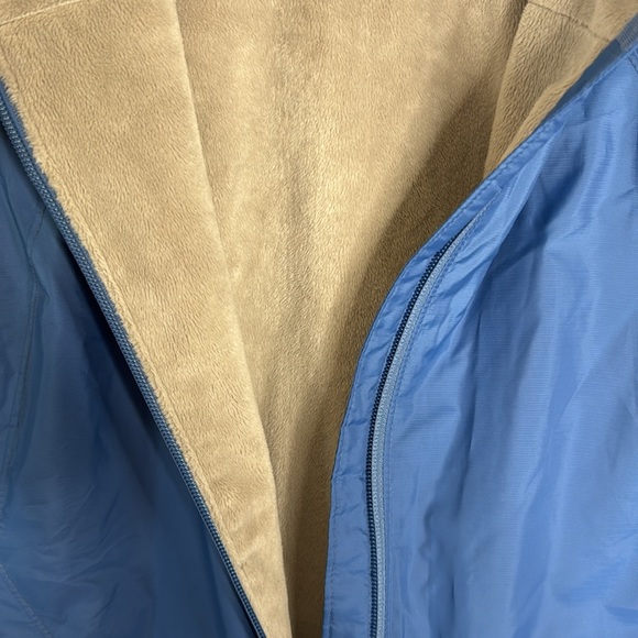 L.L. bean ladies navy blue vest fall winter soft cozy size Large lined cute - Picture 12 of 14